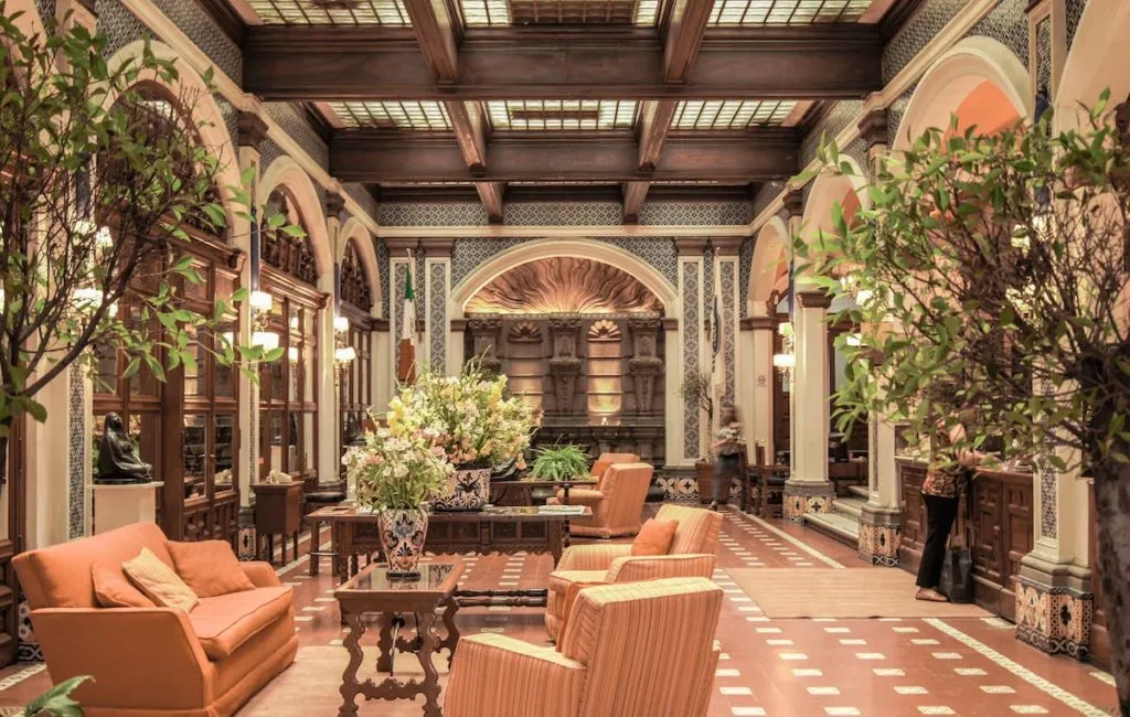Hotel lobbies are surprisingly conducive to remote working.