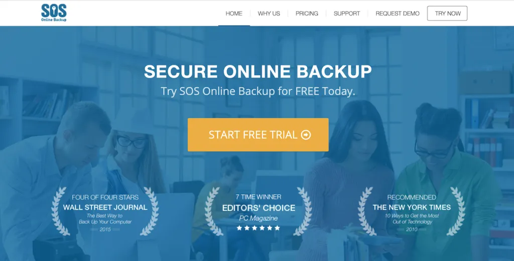 Sos online backup cloud backup for remote work