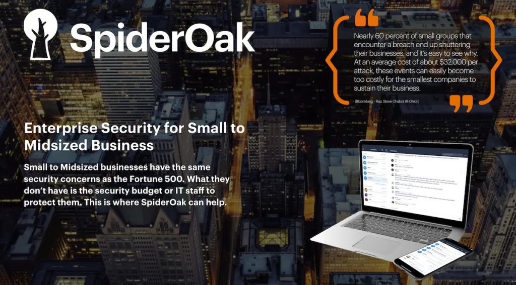 Spideroak cloud backup for remote workers
