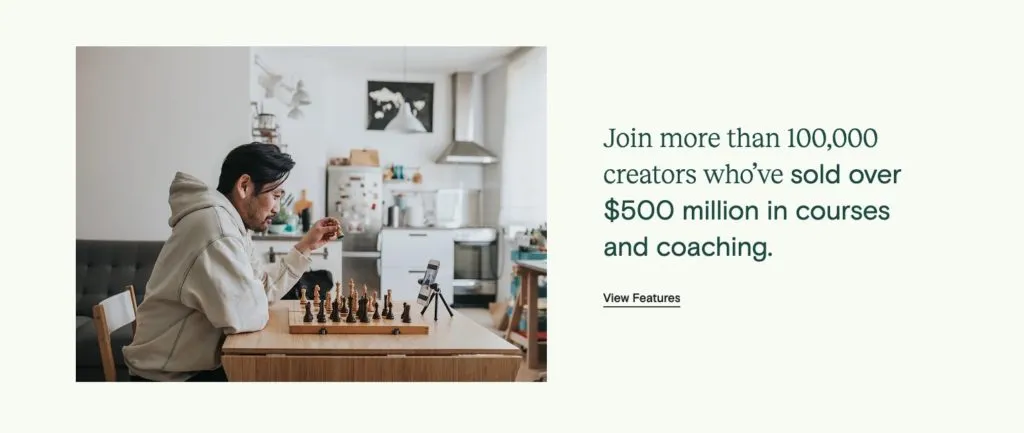 Teachable remote business with online courses
