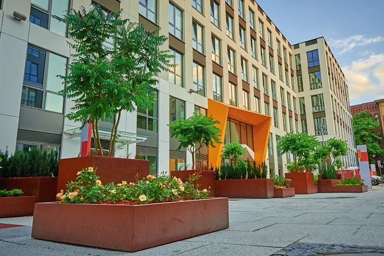 New modern complex of residential appartment in Europe