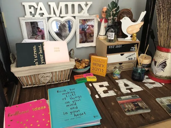 Home office life anthie koukiou copywriter and creative director