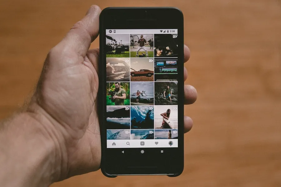 instagram grid