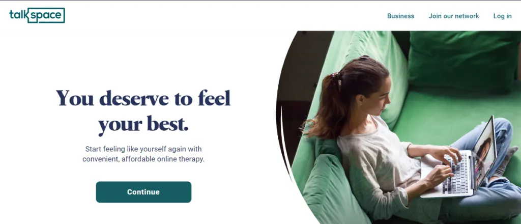 talkspace - a space for online therapy via text, video, and audio
